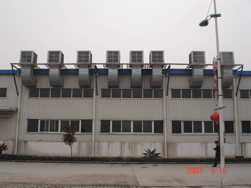 環(huán)保空調安裝實例